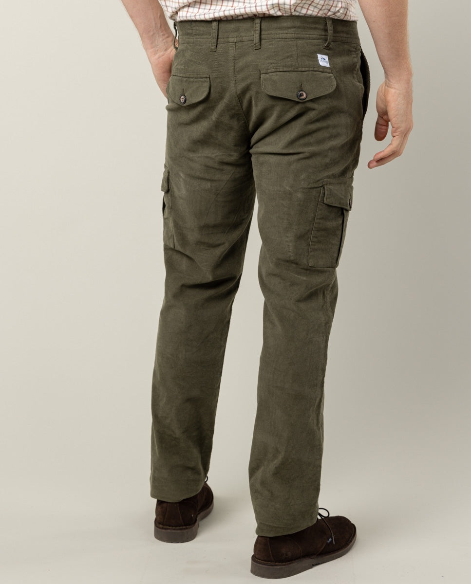 Pantalón brando cargo wood khaki