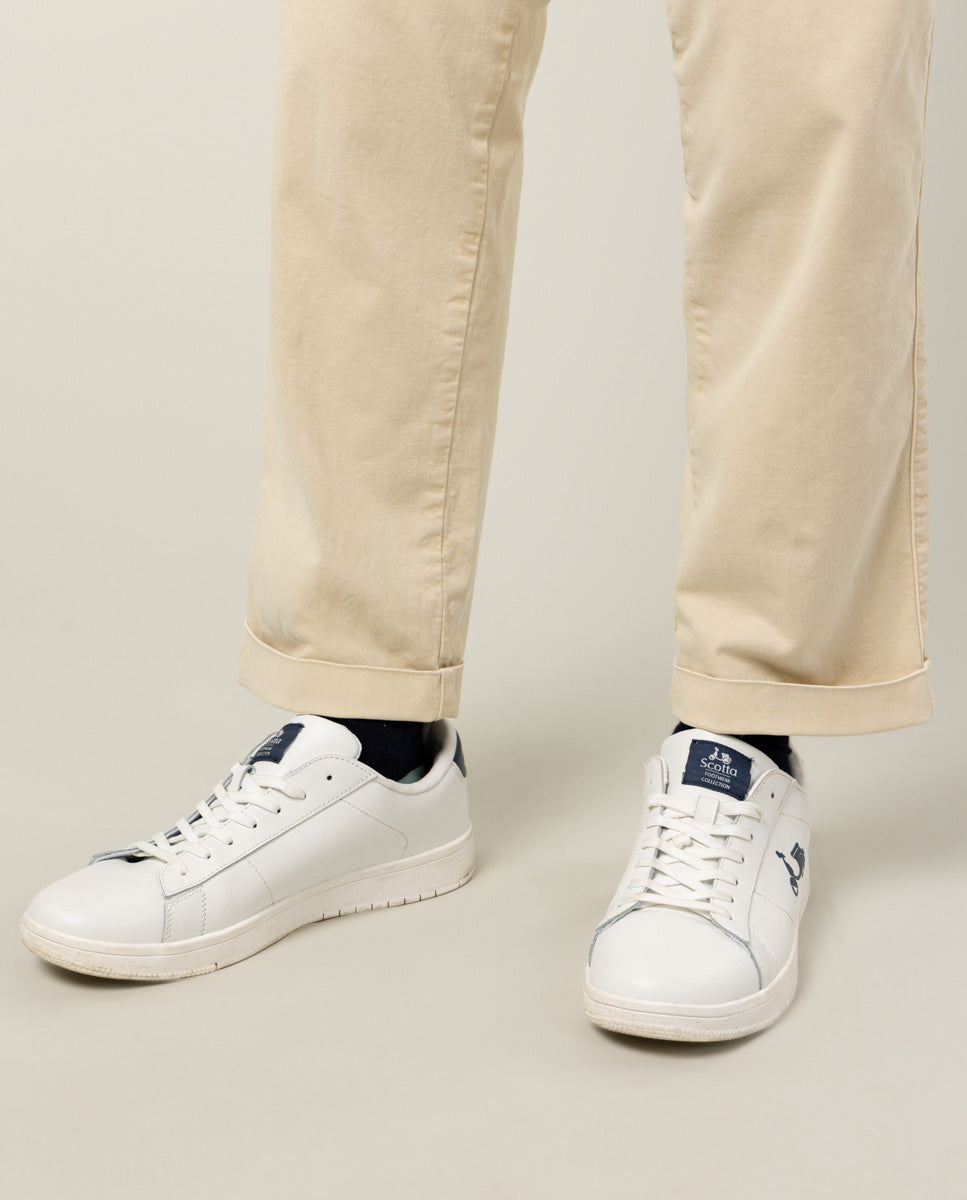 Pantalon steve chino regular pinza crudo | SCOTTA
