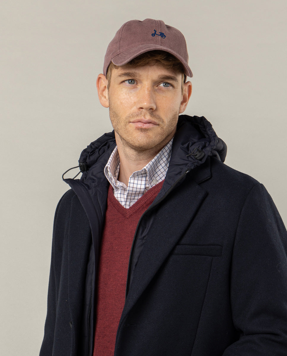 Chaquetón wool premium marino