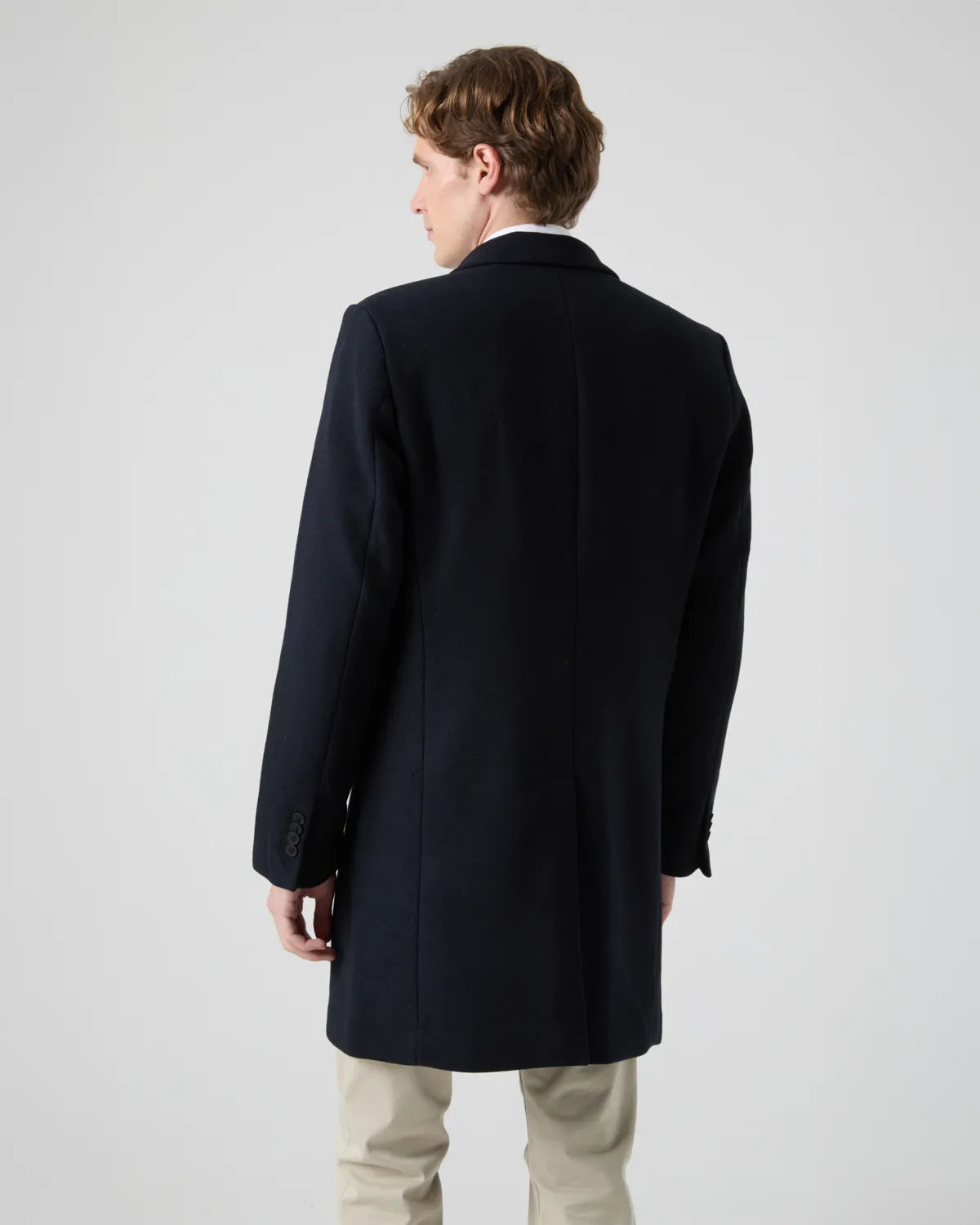 Chaquetón wool premium marino