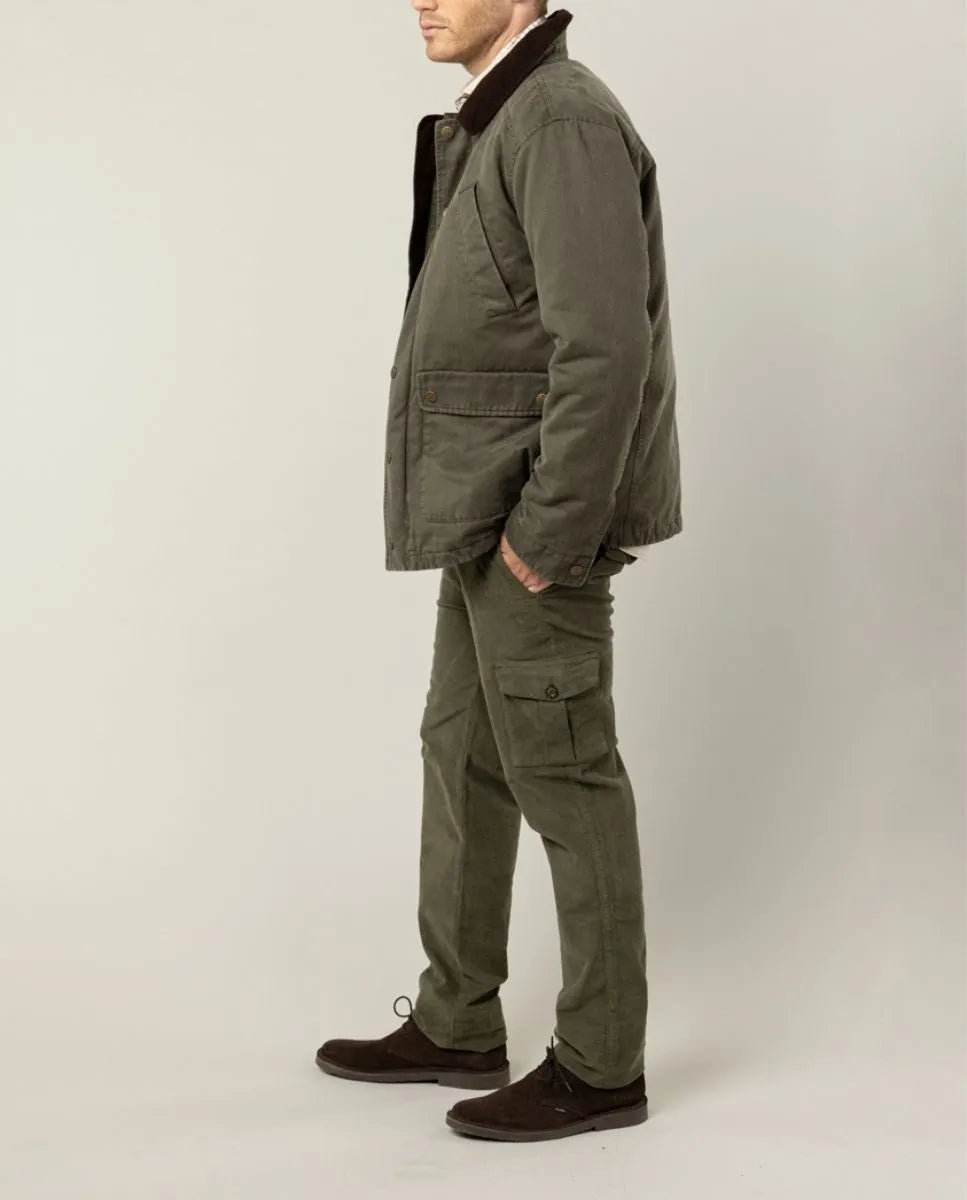 PARKA BRITISH VERDE OSCURO | SCOTTA