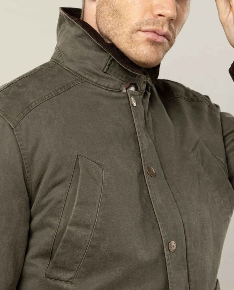 PARKA BRITISH VERDE OSCURO | SCOTTA
