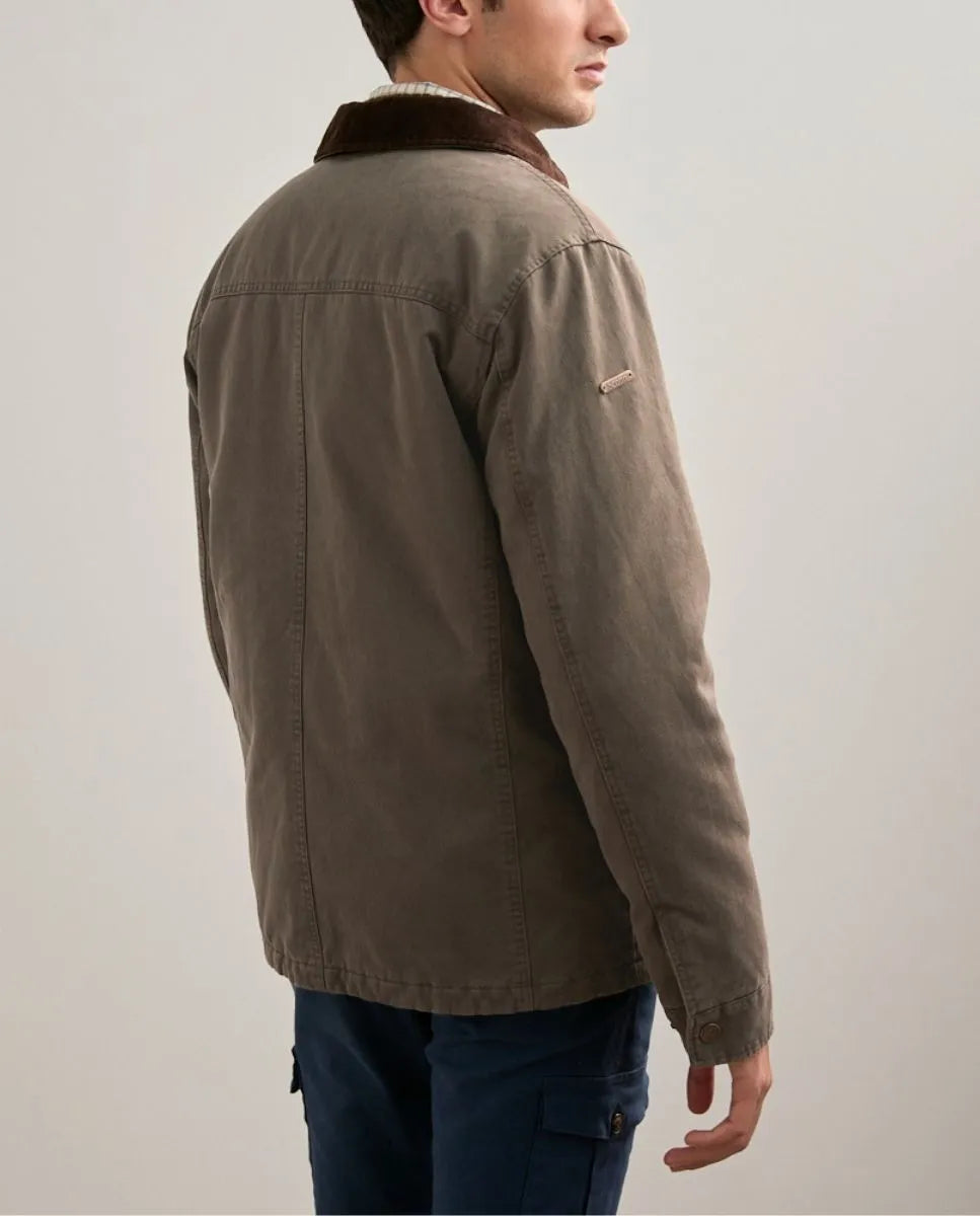 Parka britânica marrom