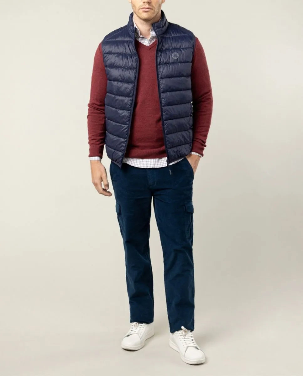 Chaleco classic acolchado marino