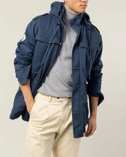 Chaqueta sahariana denim