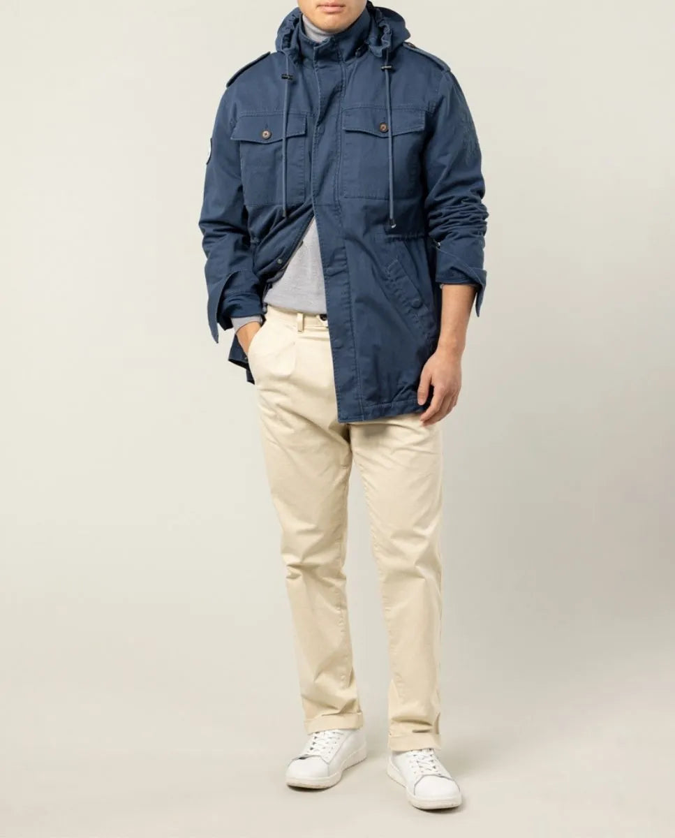 CHAQUETA SAHARIANA DENIM | SCOTTA