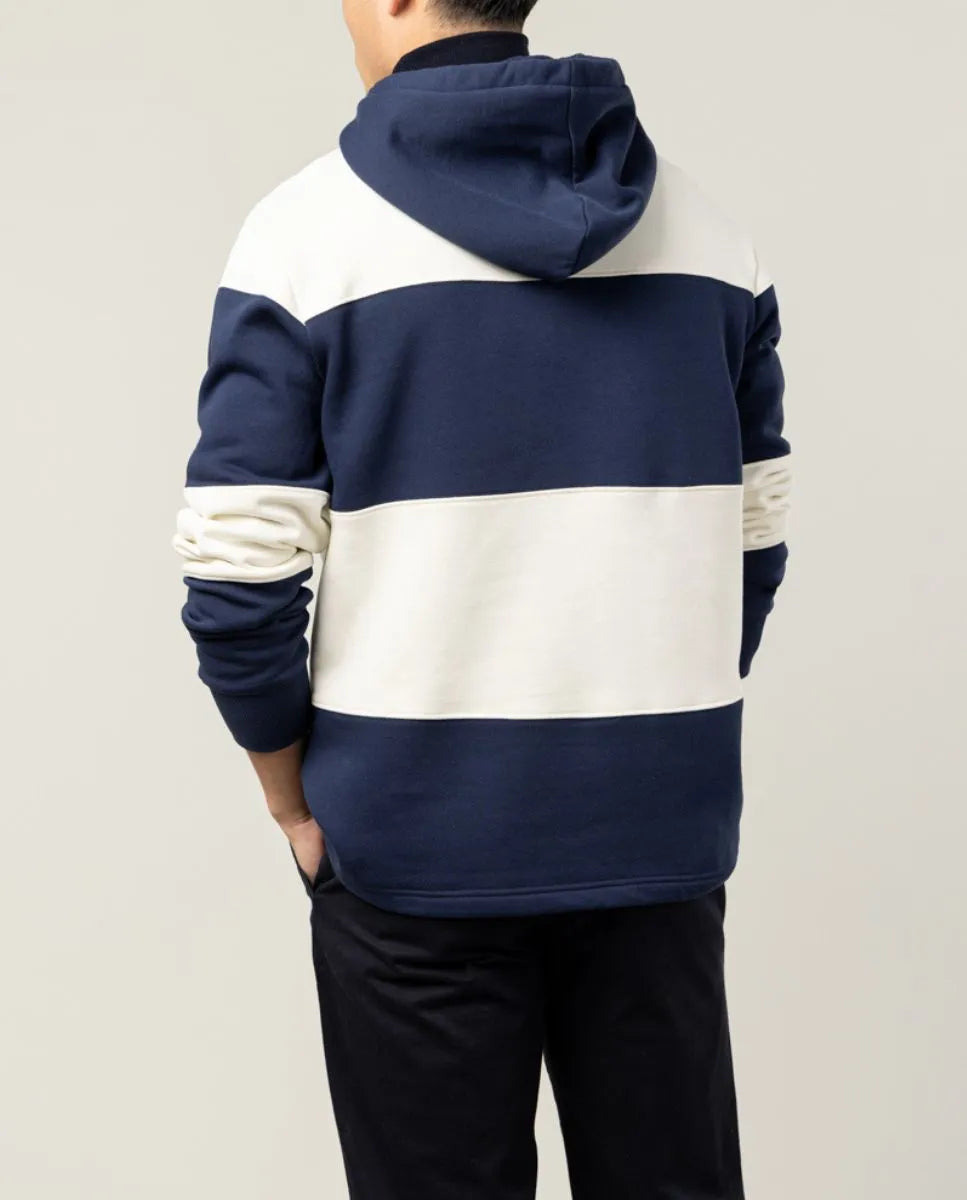 Sudadera oxford stripes marino
