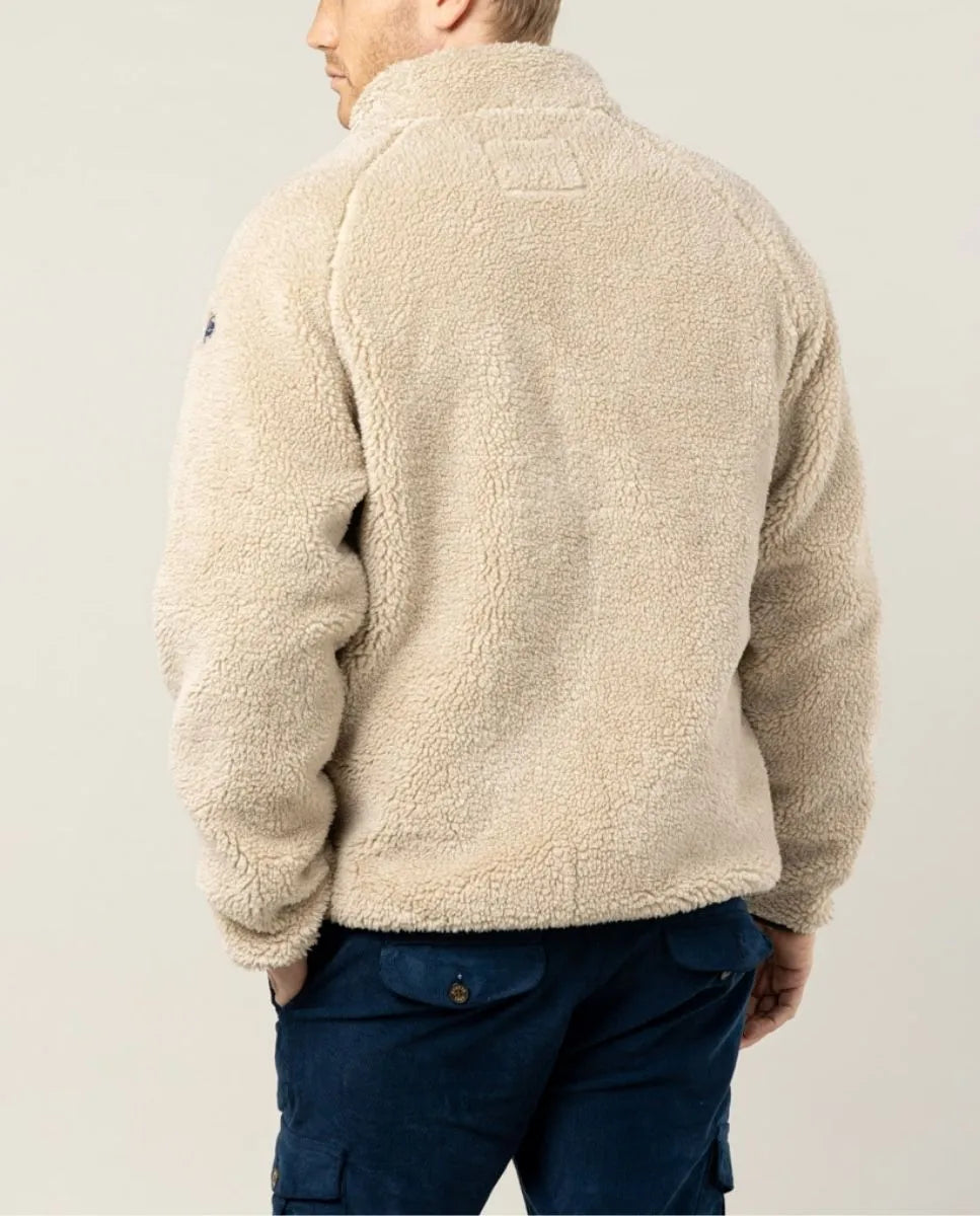 Chaqueta borrego beige