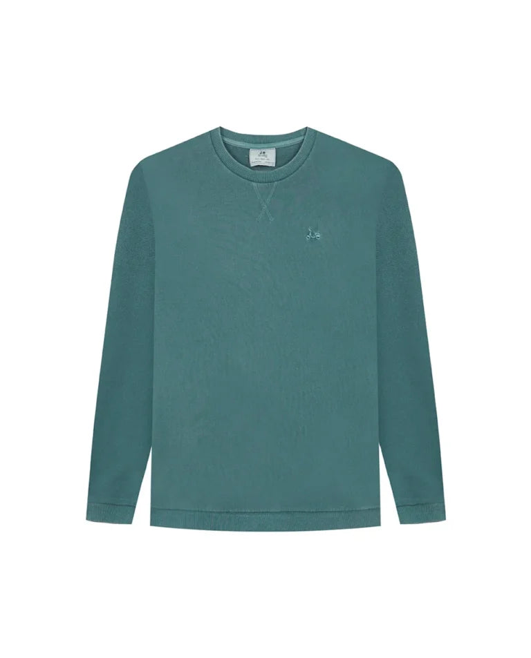 Sudadera niño classic verde botella