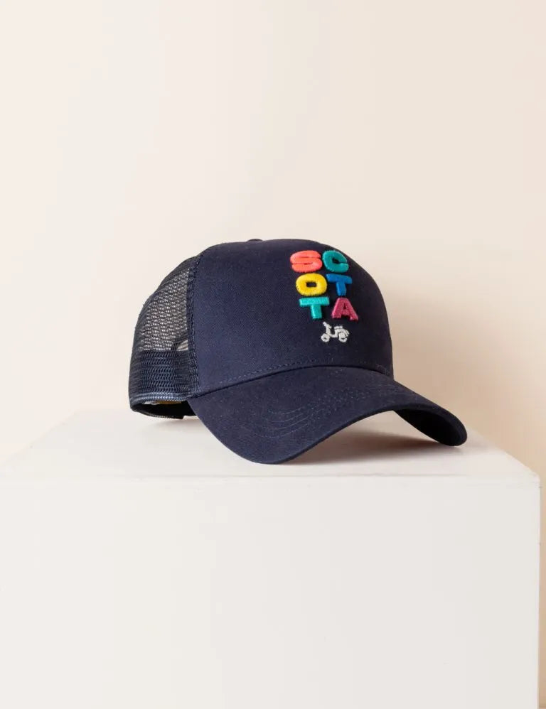 Gorra rejilla scotta marino