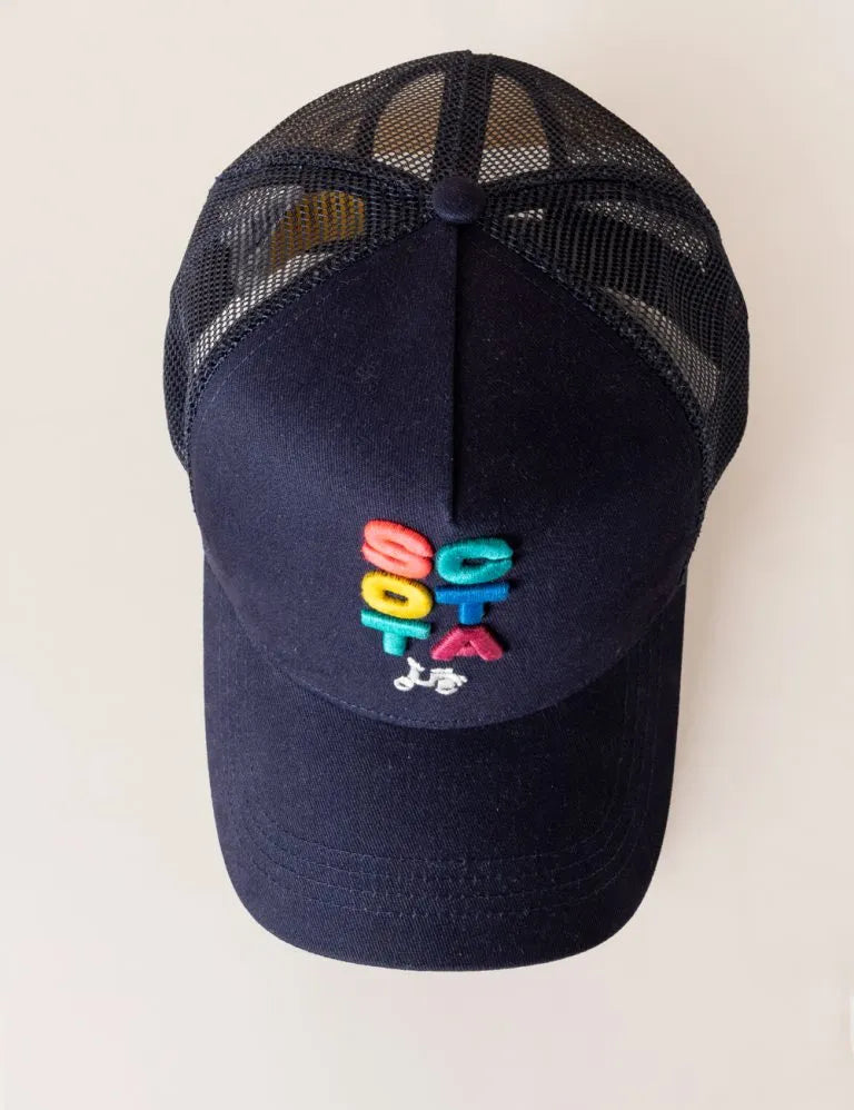 Gorra rejilla scotta marino