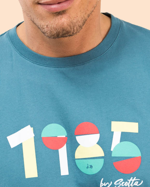 Camiseta 1985 denim