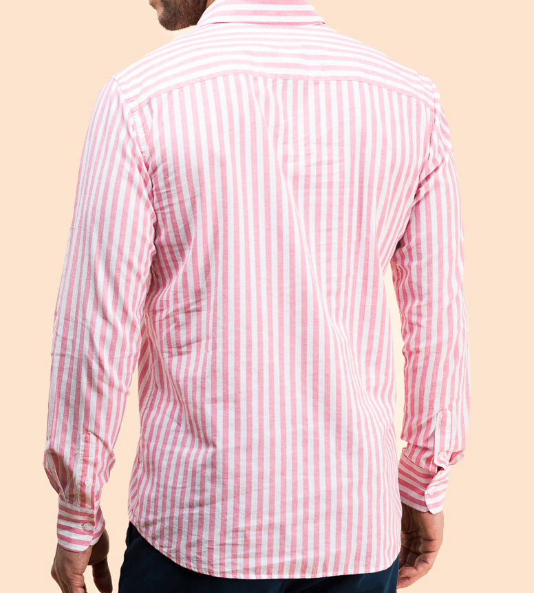 Camisa polera andrea frambuesa