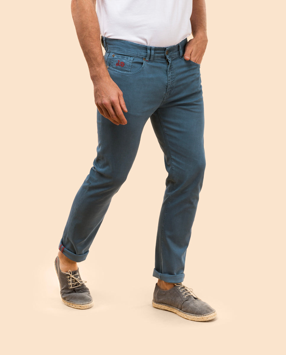 Pantalón 5 bolsillos denim