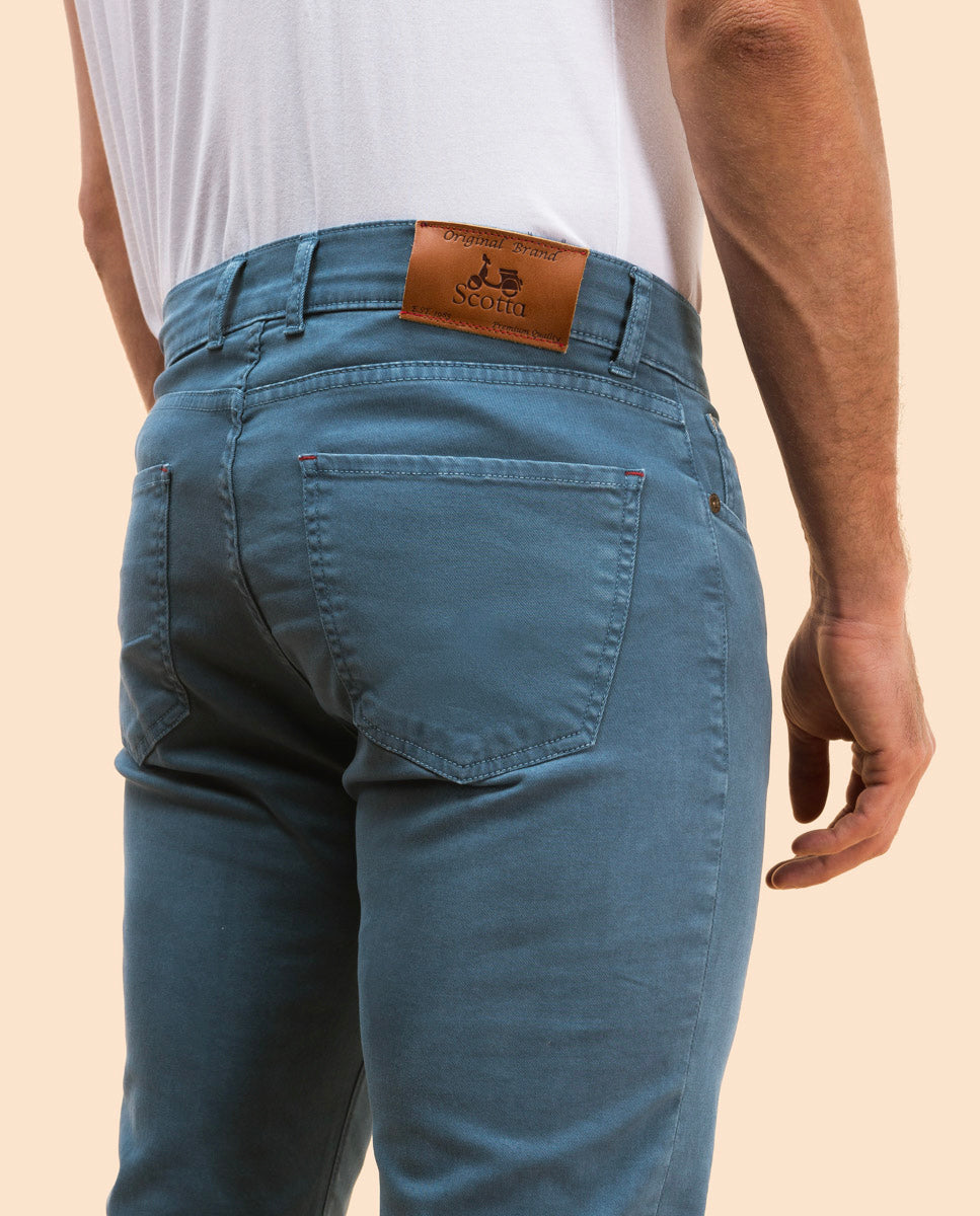 Pantalon 5 bolsillos denim