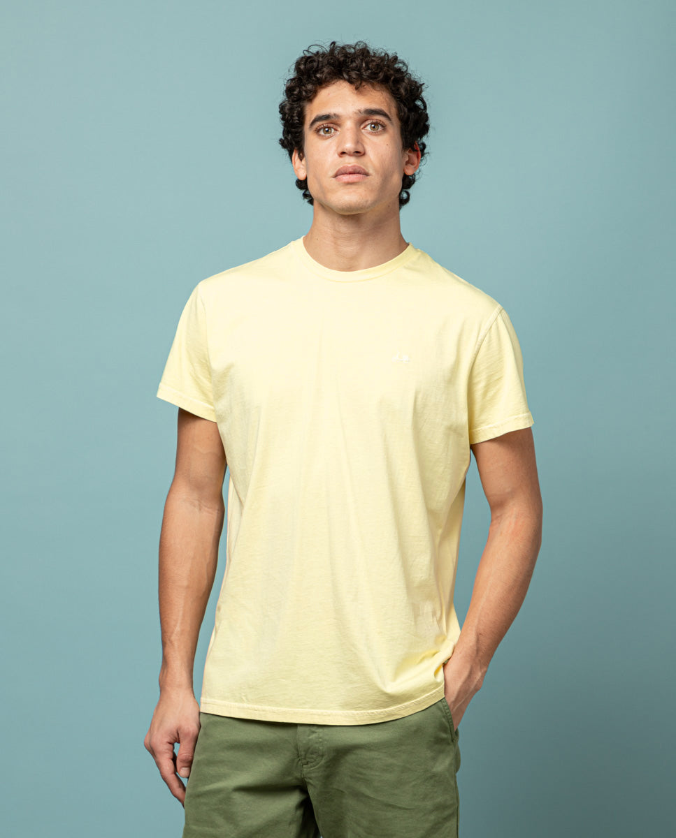 Camiseta classic organic amarillo