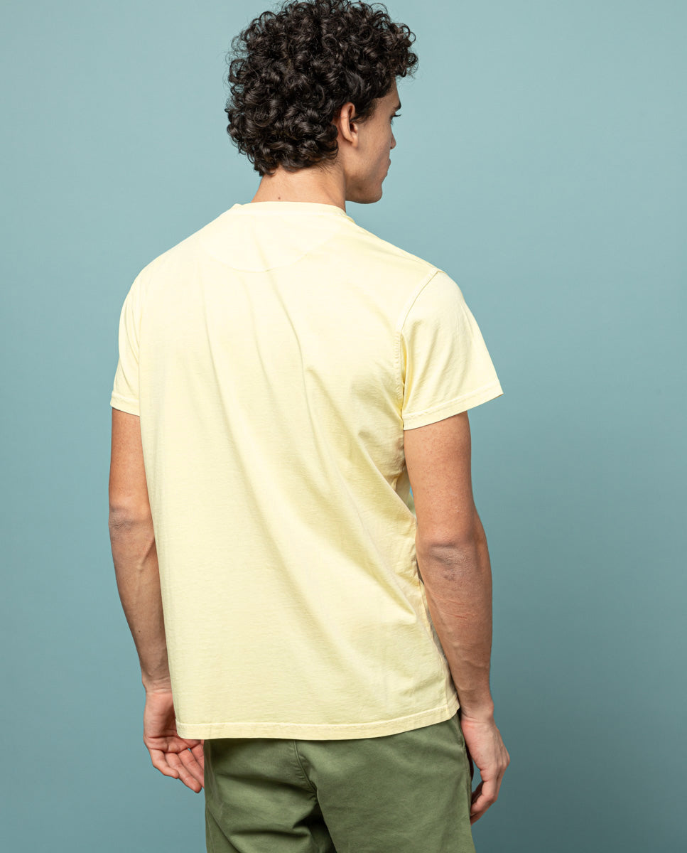 Camiseta classic organic amarillo