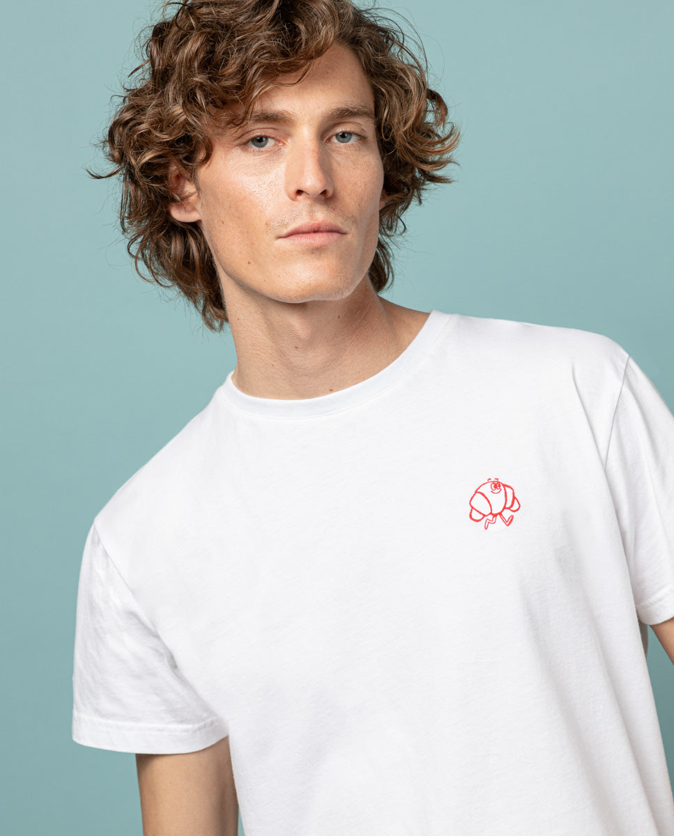 CAMISETA CROISSANT BLANCO