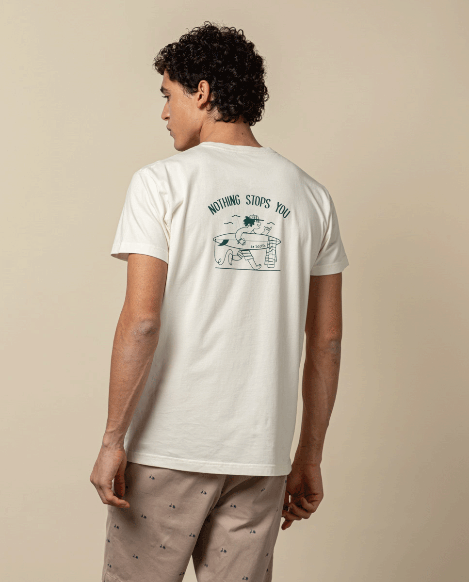 CAMISETA SURFER CRUDO