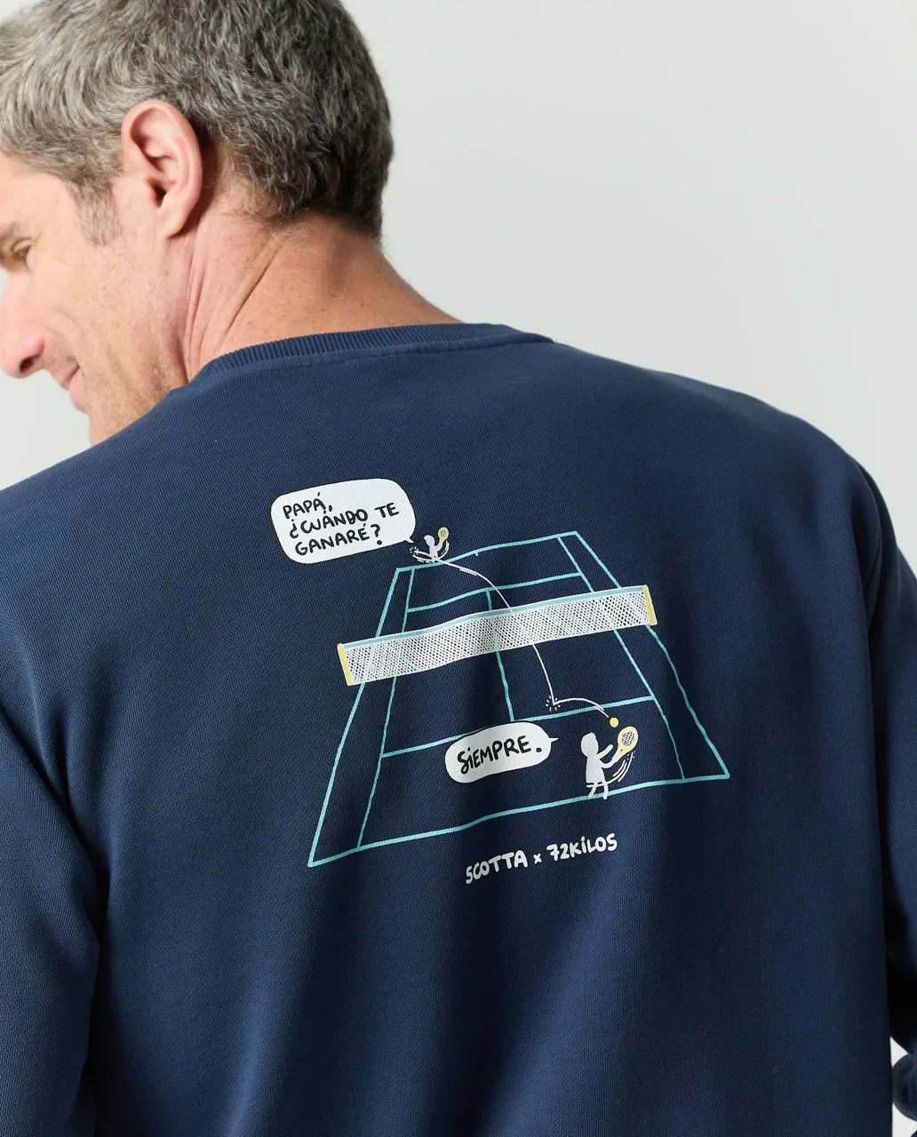 Sudadera marino Scotta x 72 KILOS