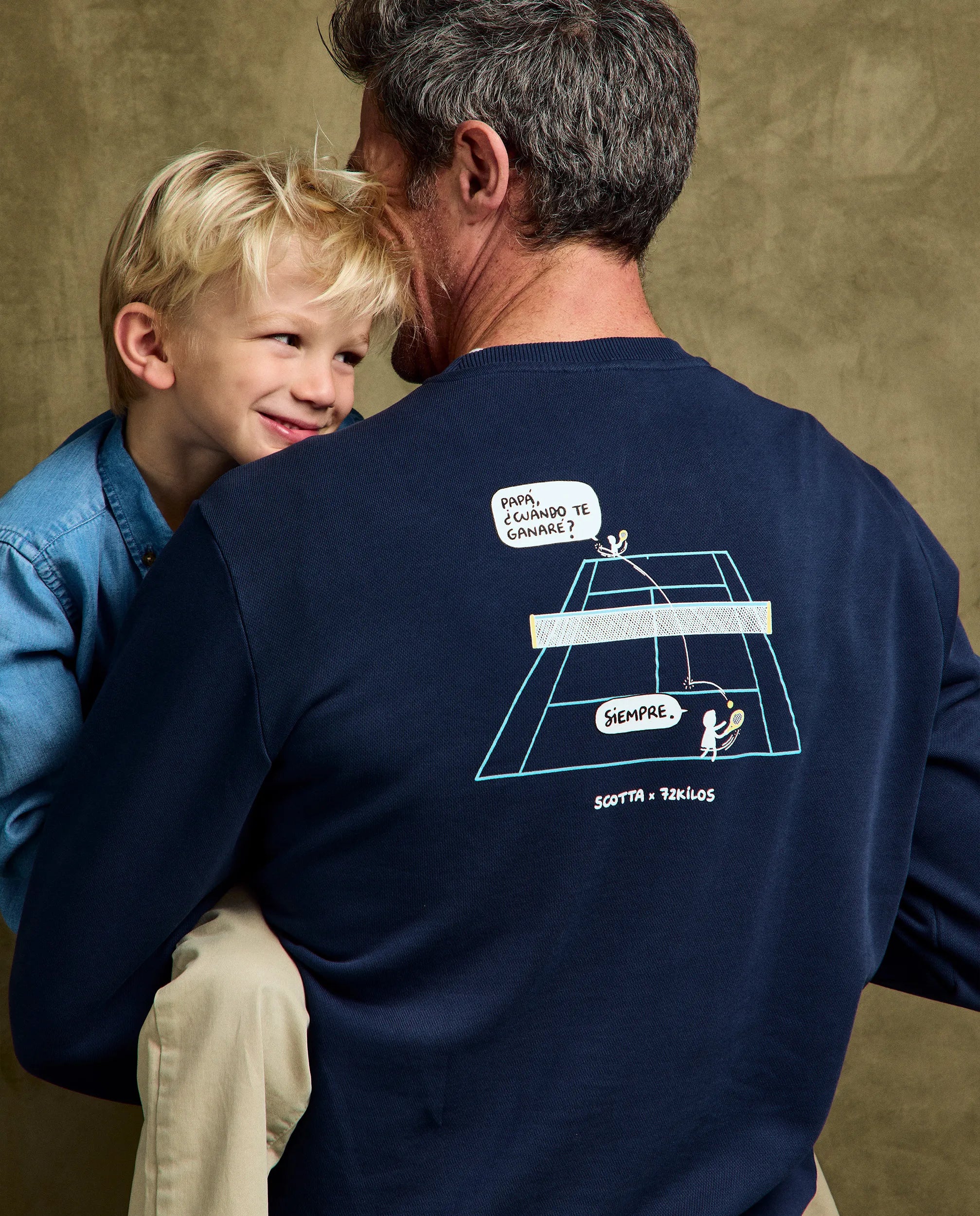 Sudadera marino Scotta x 72 KILOS