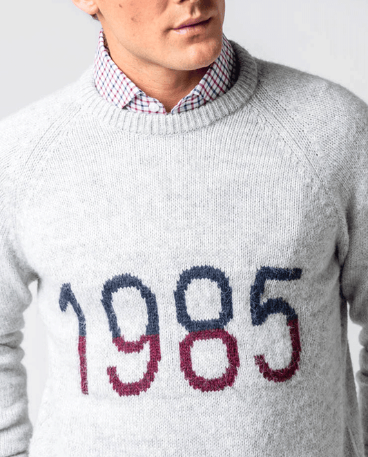 Jersey 1985 gris claro