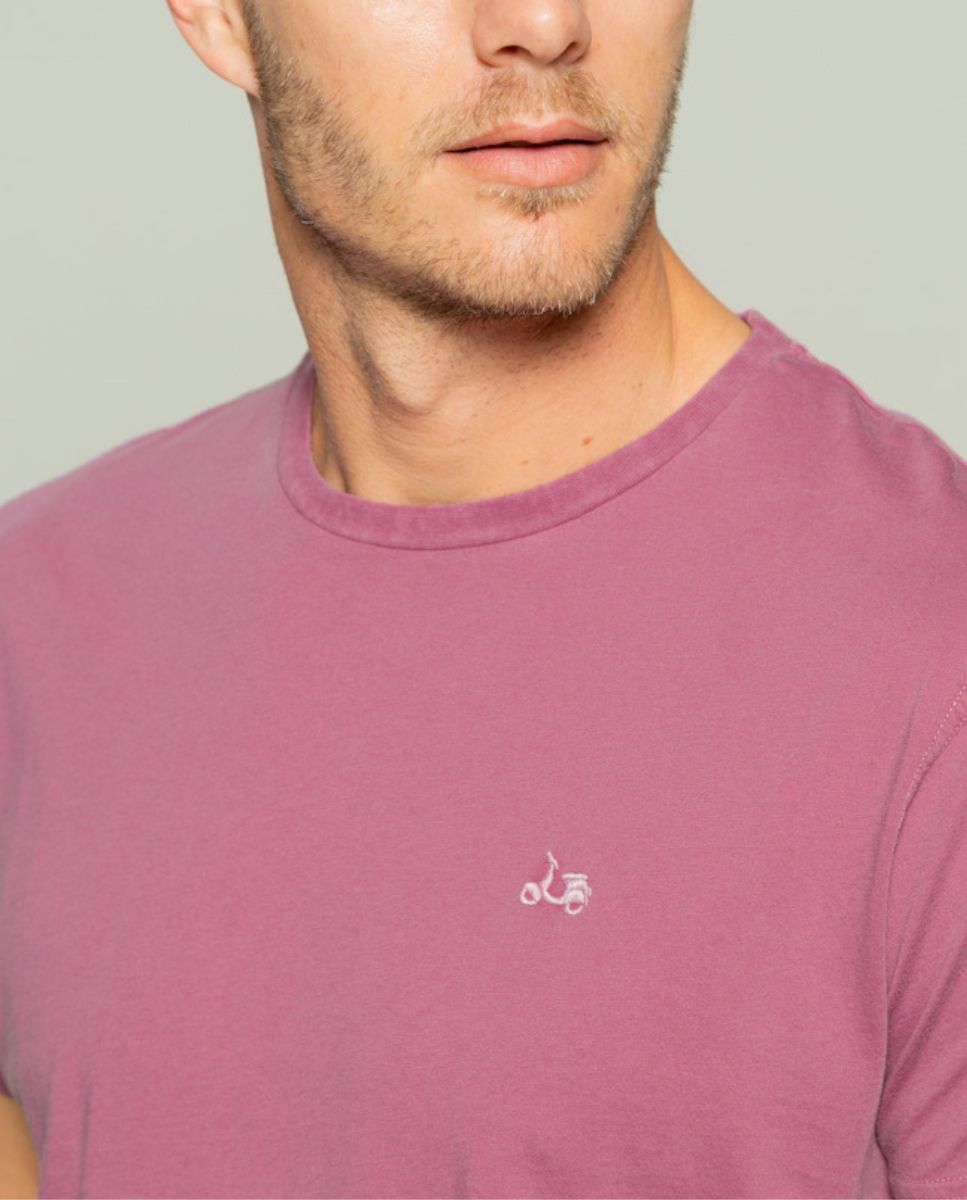 Camiseta classic organic burdeos | SCOTTA
