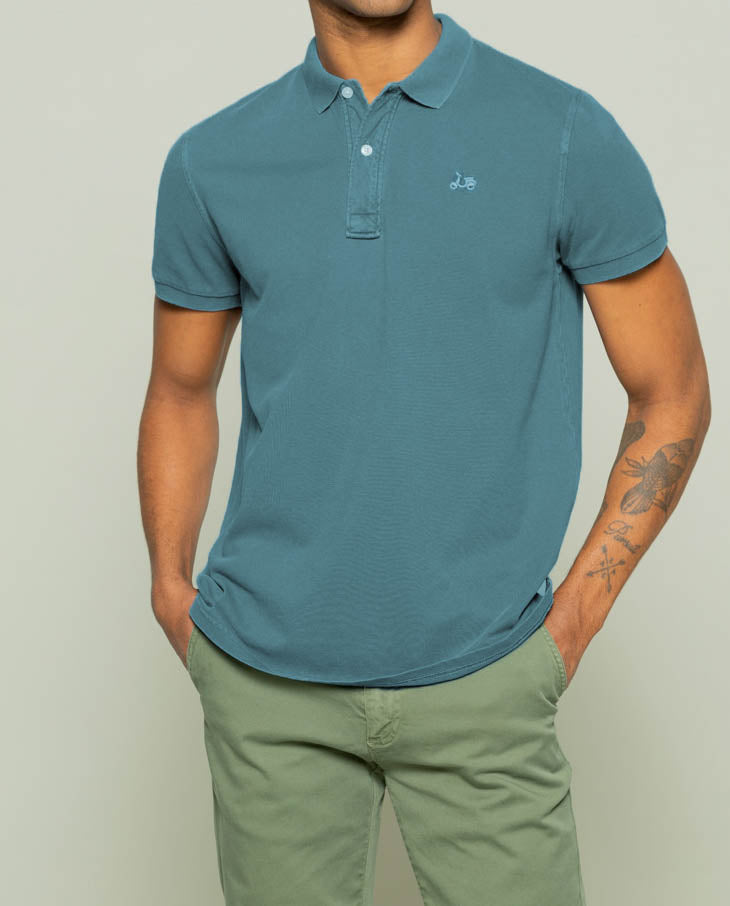 Polo garment marino