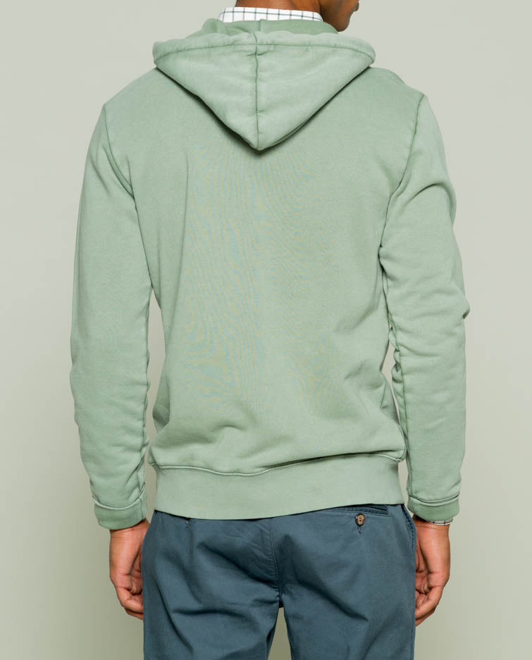 Sudadera hoodie verde | SCOTTA