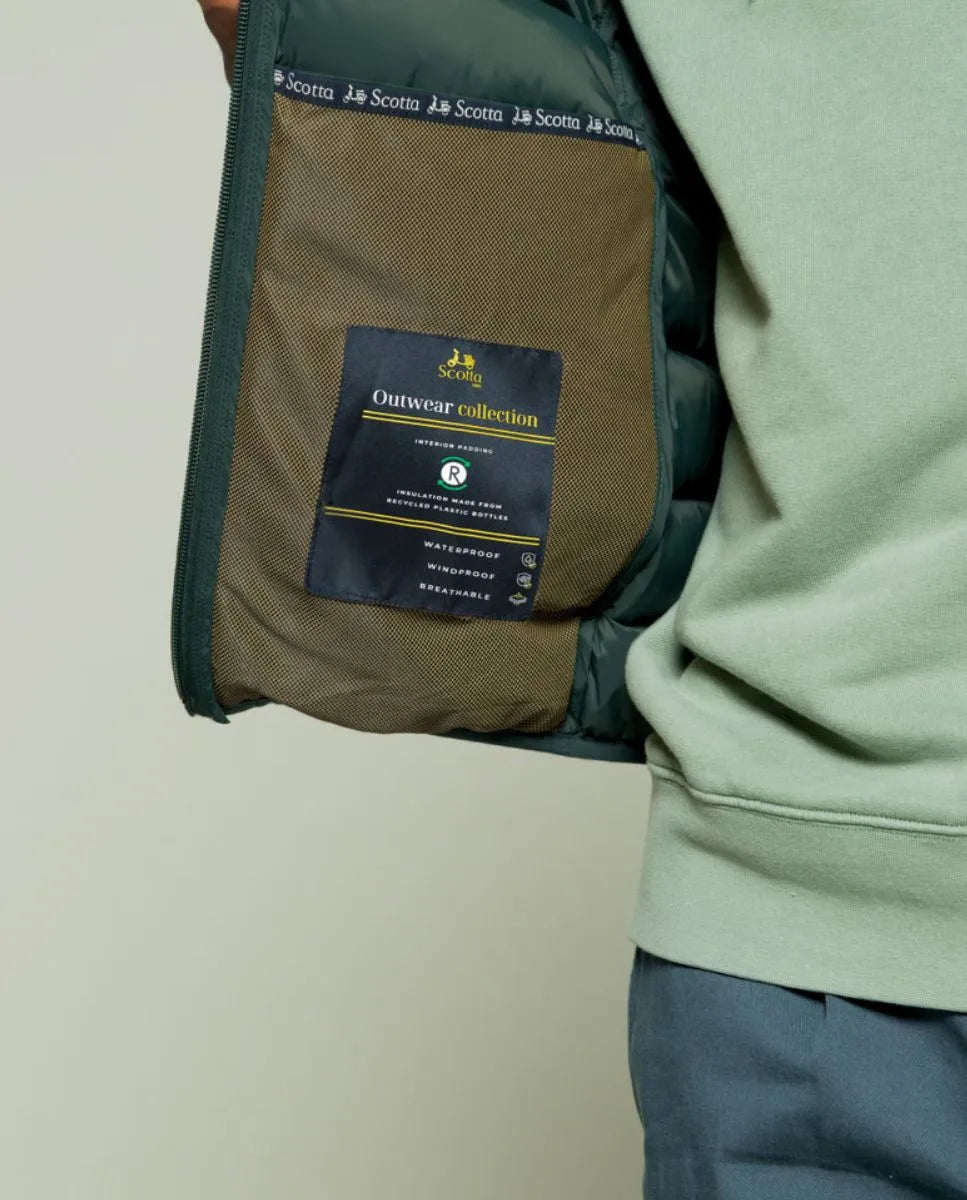 Chaleco classic acolchado verde