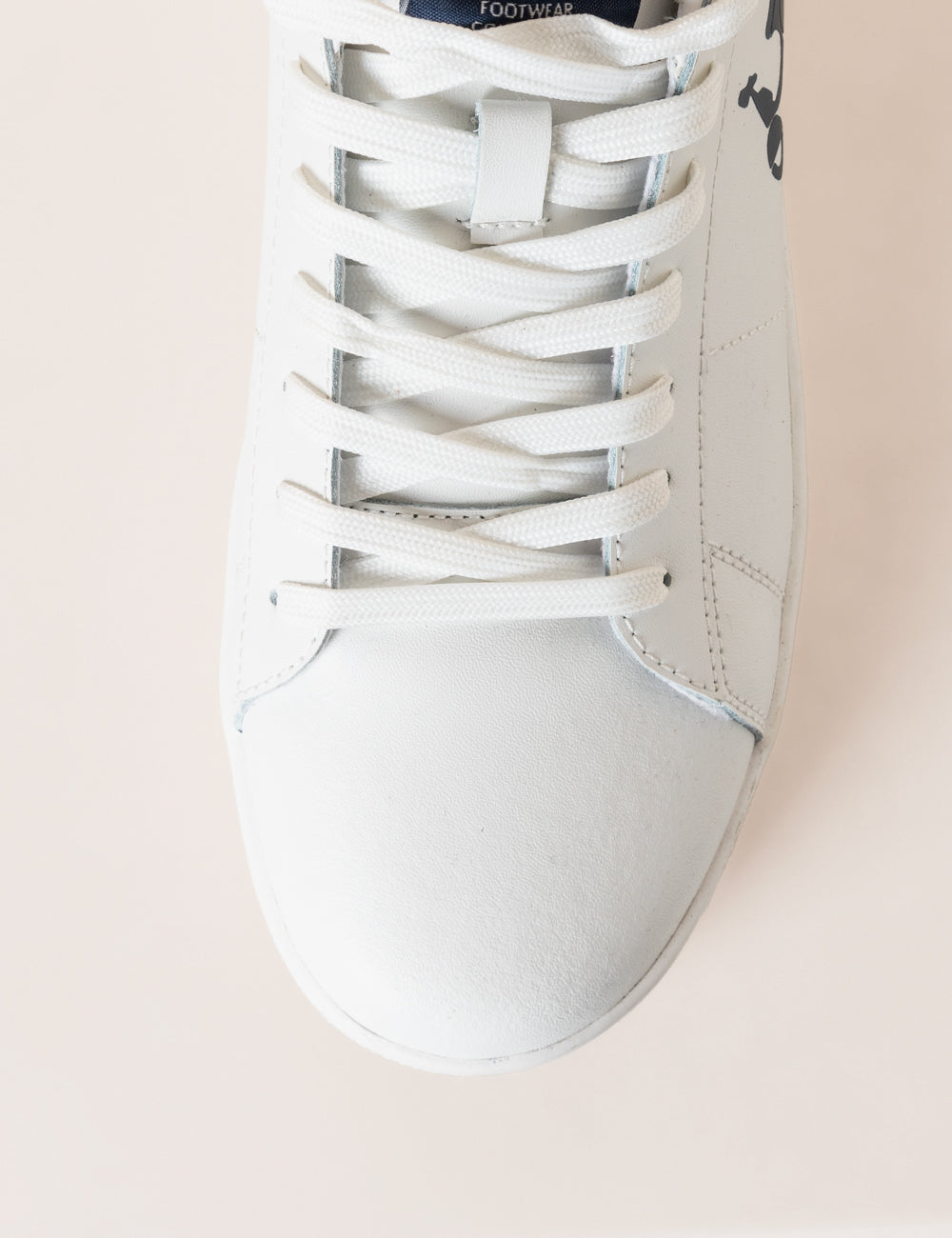 Zapatilla leather sport blanca