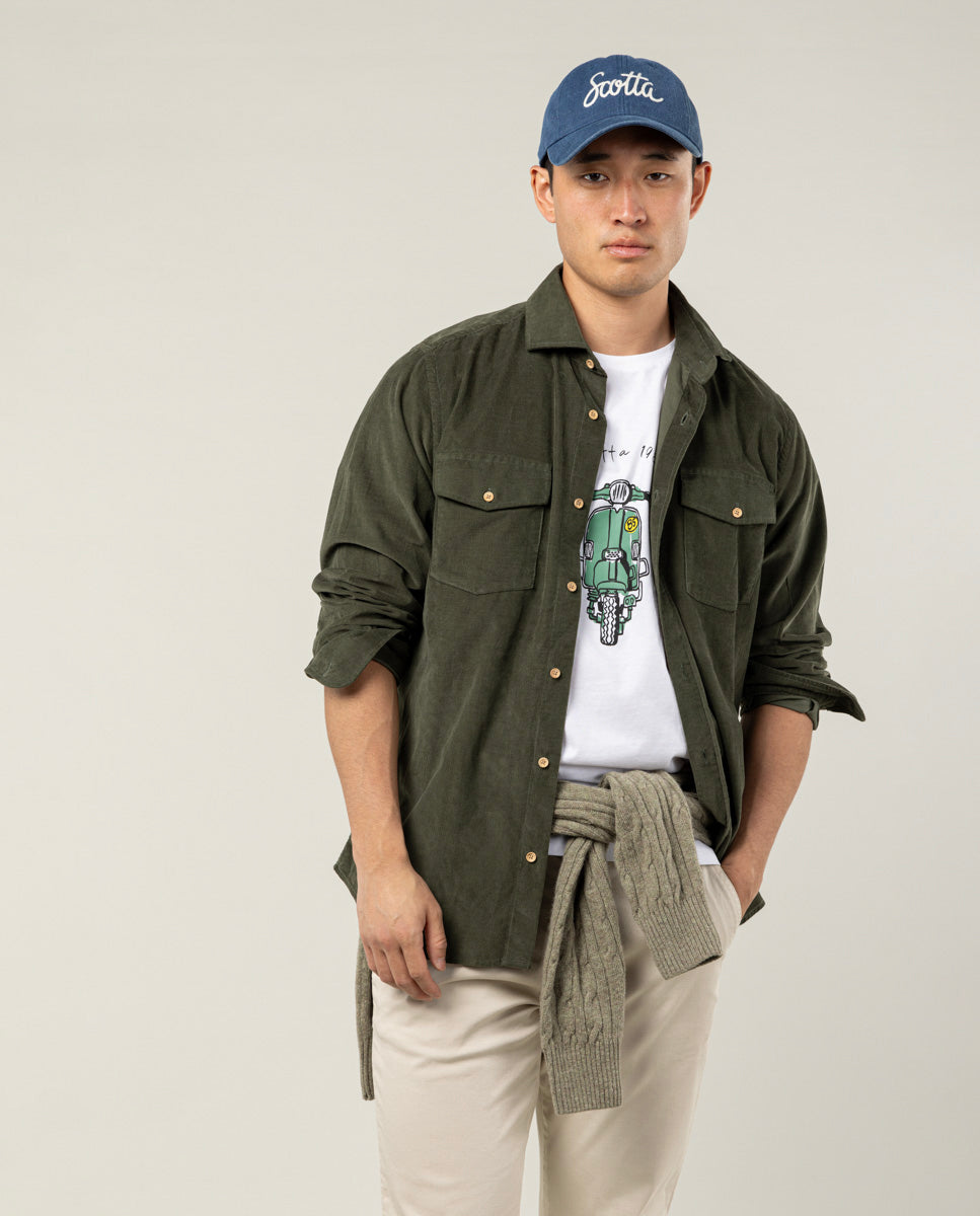 Camisa wood pocket khaki