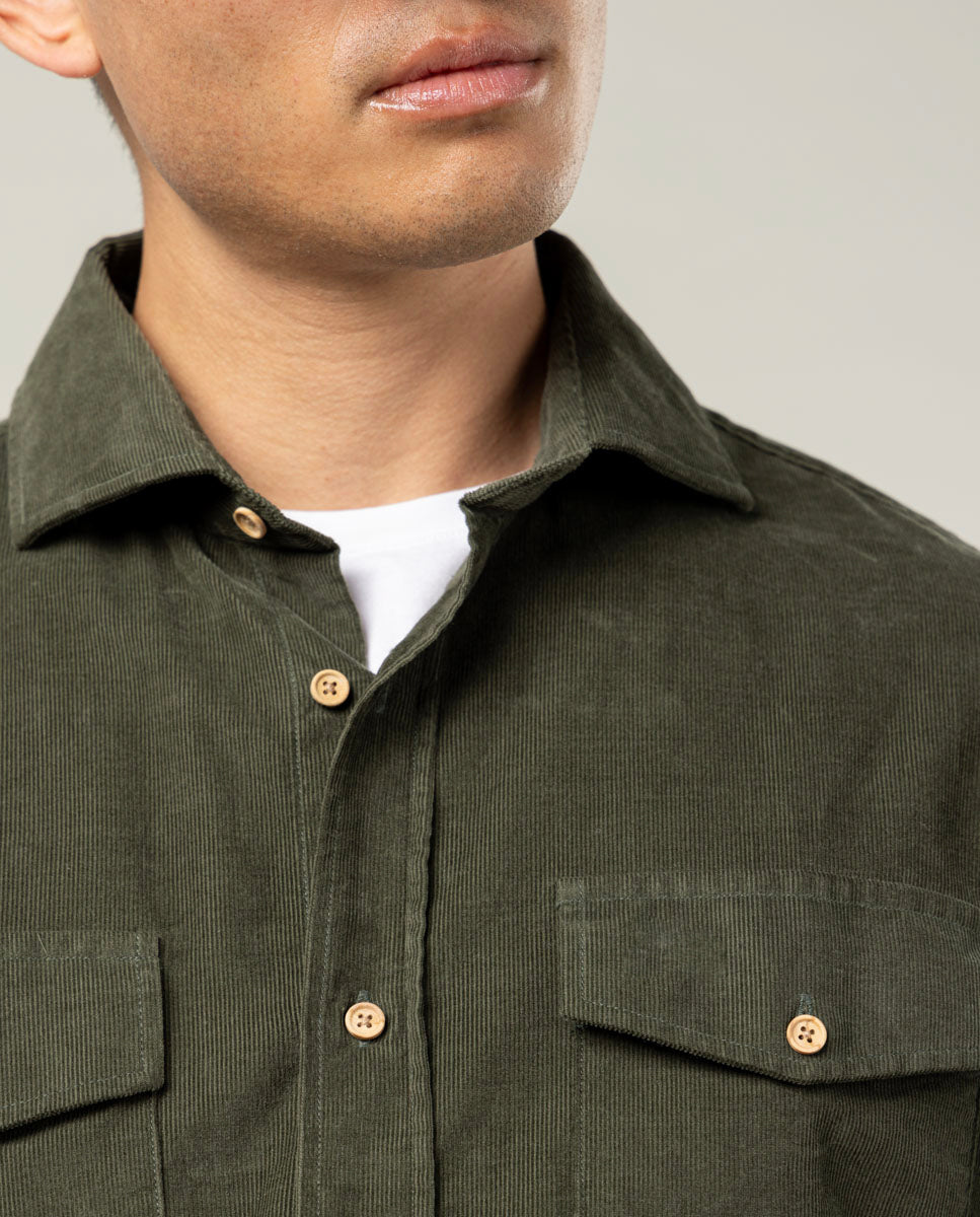 Camisa wood pocket khaki