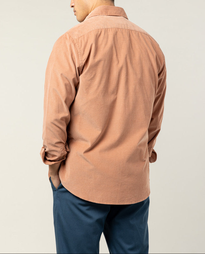 CAMISA WOOD POCKET ROSA | SCOTTA