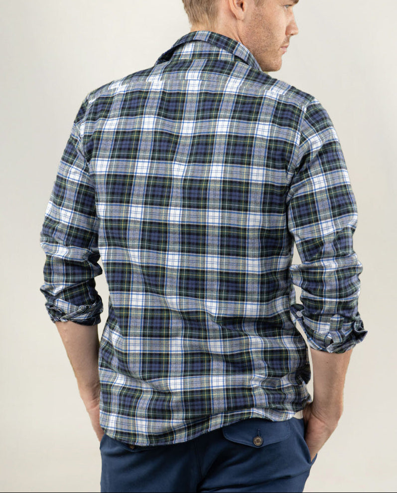 CAMISA SCOTLAND TARTAN VERDE | SCOTTA