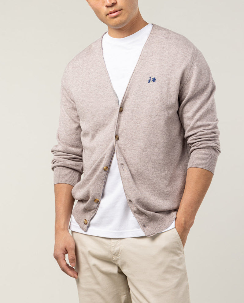 CARDIGAN ENGLAND BUTTONS TOPO | SCOTTA