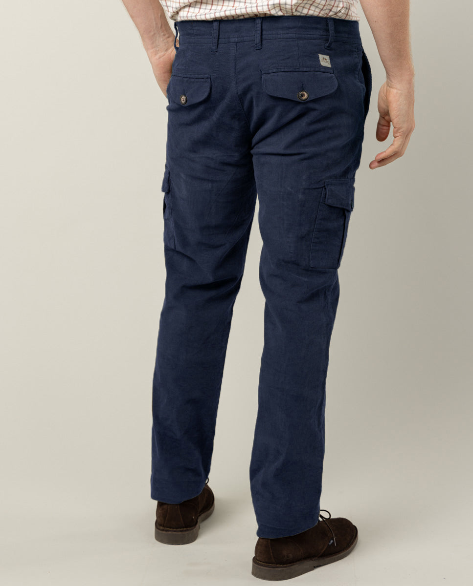 Pantalón brando cargo wood marino